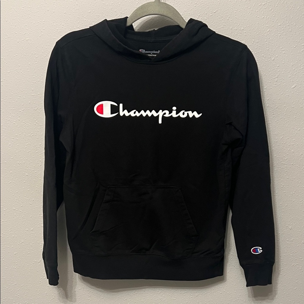Champion Black Pullover Hoodie